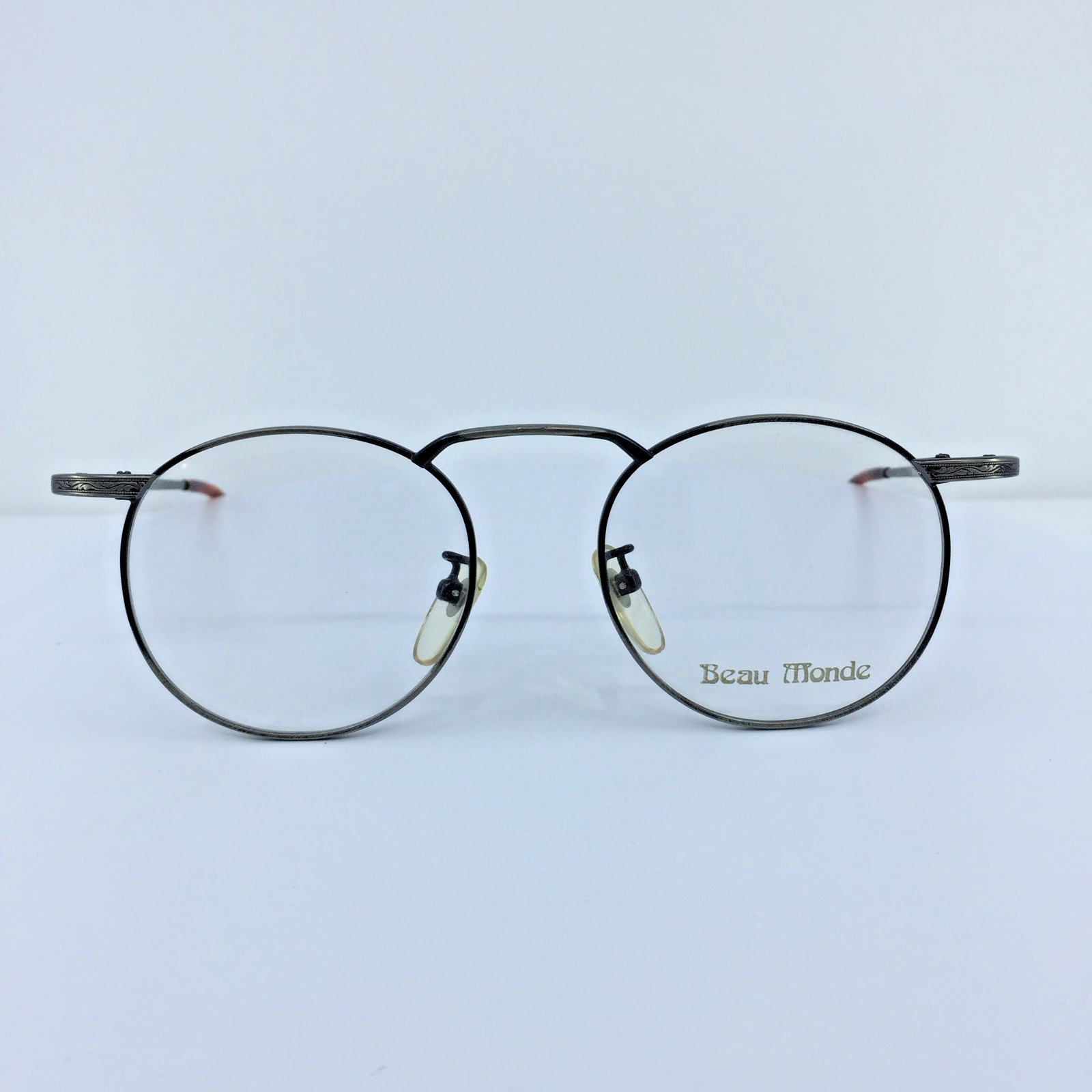 Vintage Beau Monde Collection Bridgewater Silver Eyeglasses - Super Vision Optical