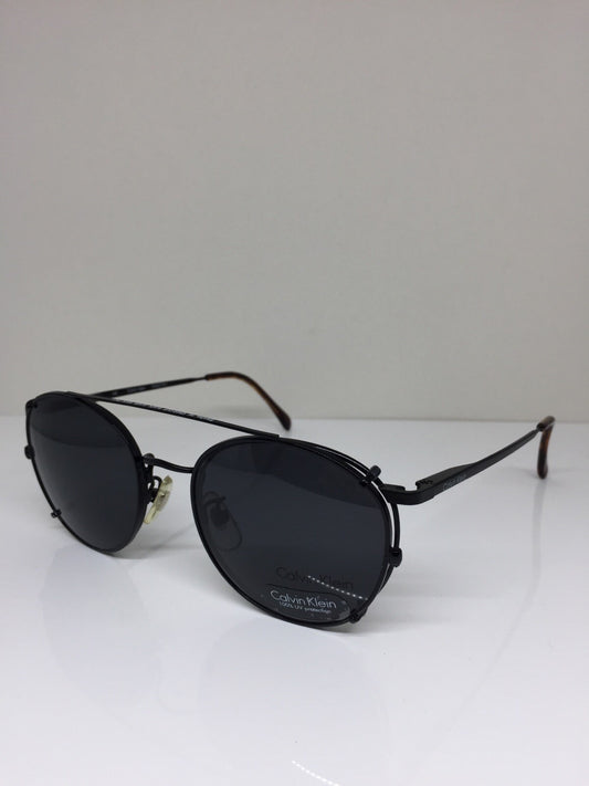 Vintage Calvin Klein CK 203 Black Sunglasses - Super Vision Optical
