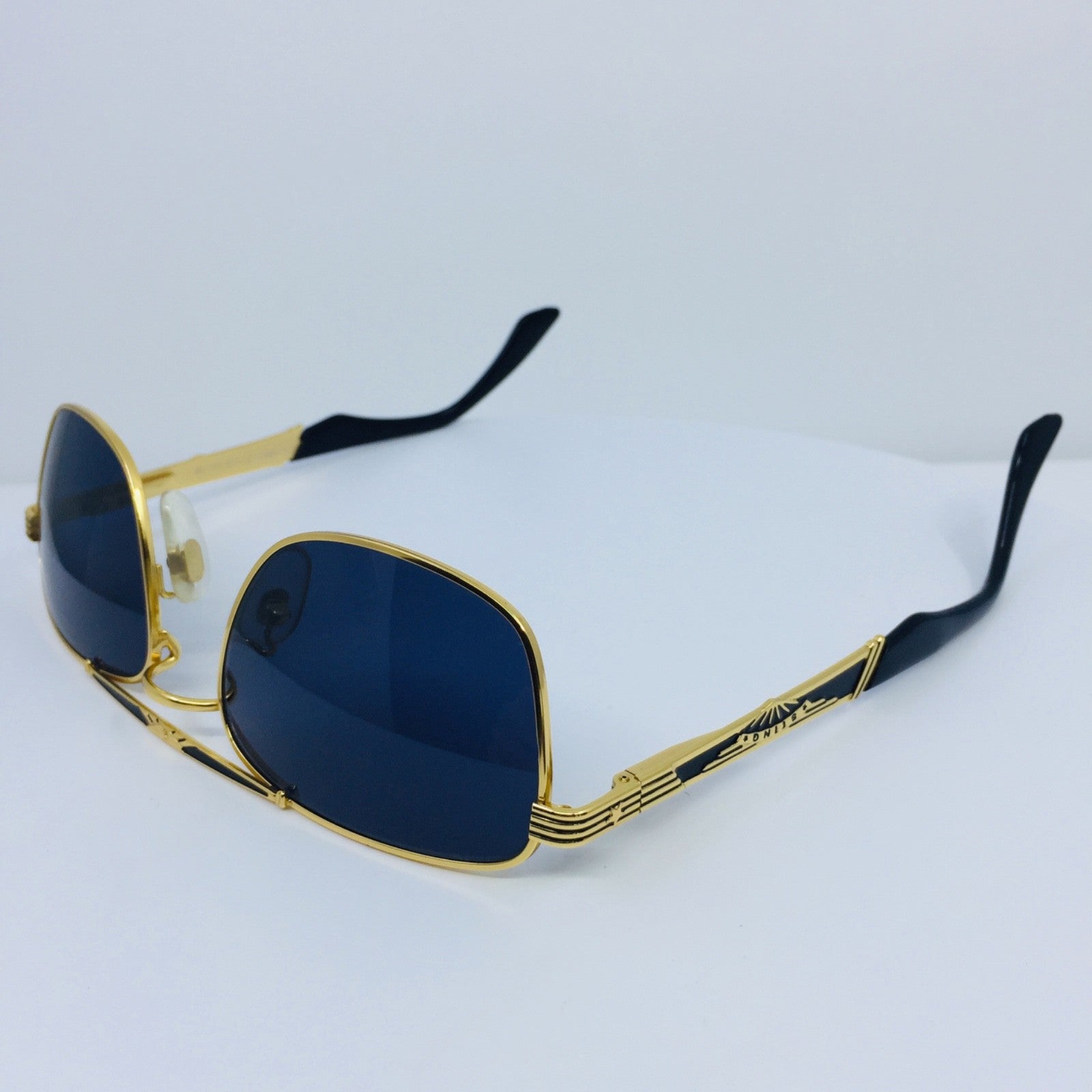 Vintage STING by Colors in Optics N. 4130 Gold Sunglasses - Super Vision Optical