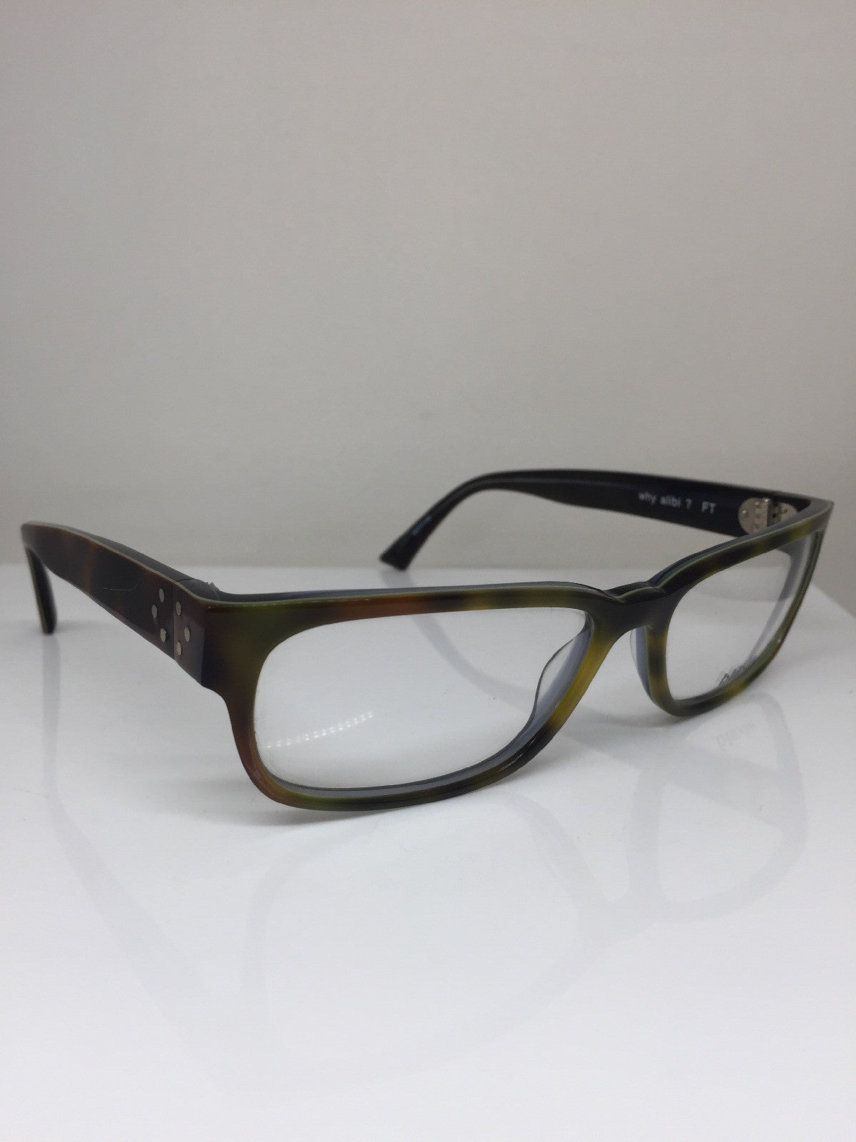 Vintage Blinde By Richard Walker Why Alibi ? Tortoise Eyeglasses - Super Vision Optical