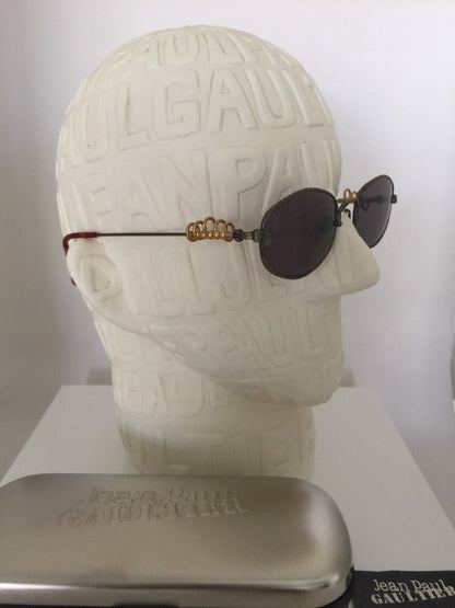 Vintage Jean Paul Gaultier JPG 56-5101 Gold Sunglasses - Super Vision Optical