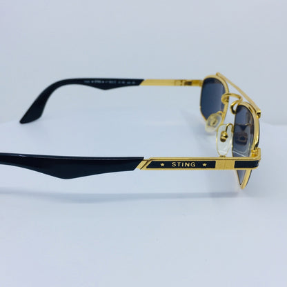 Vintage STING by Colors in Optics Mod. 652/Z Black Sunglasses - Super Vision Optical