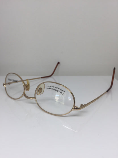 Vintage Giorgio Armani GA 265 Gold Eyeglasses - Super Vision Optical