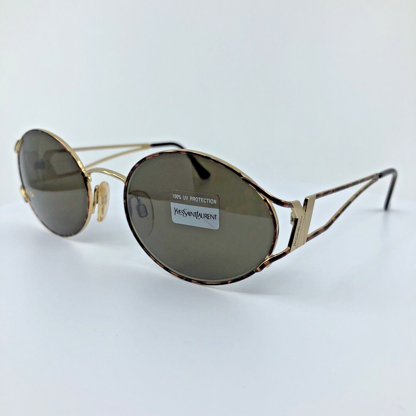 Vintage Saint Laurent YSL 6033 Tortoise Sunglasses - Super Vision Optical