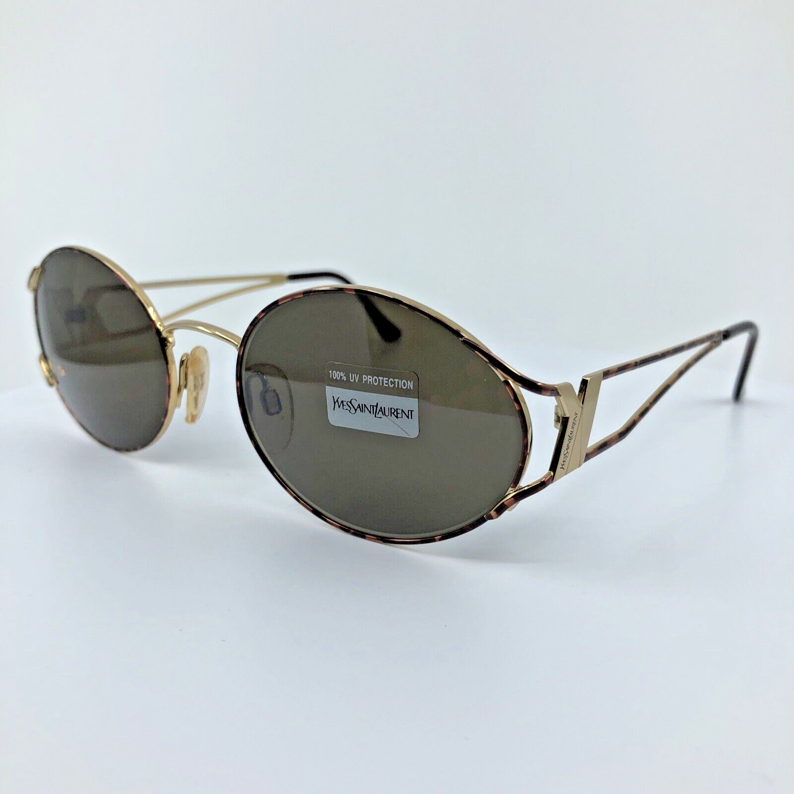 Vintage Saint Laurent YSL 6033 Tortoise Sunglasses - Super Vision Optical