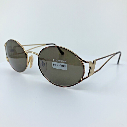 Vintage Saint Laurent YSL 6033 Tortoise Sunglasses - Super Vision Optical