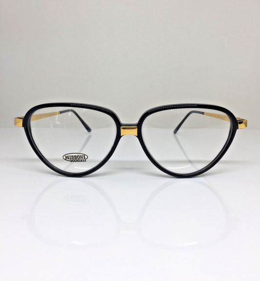 Vintage Missoni M 803 Gold Eyeglasses - Super Vision Optical