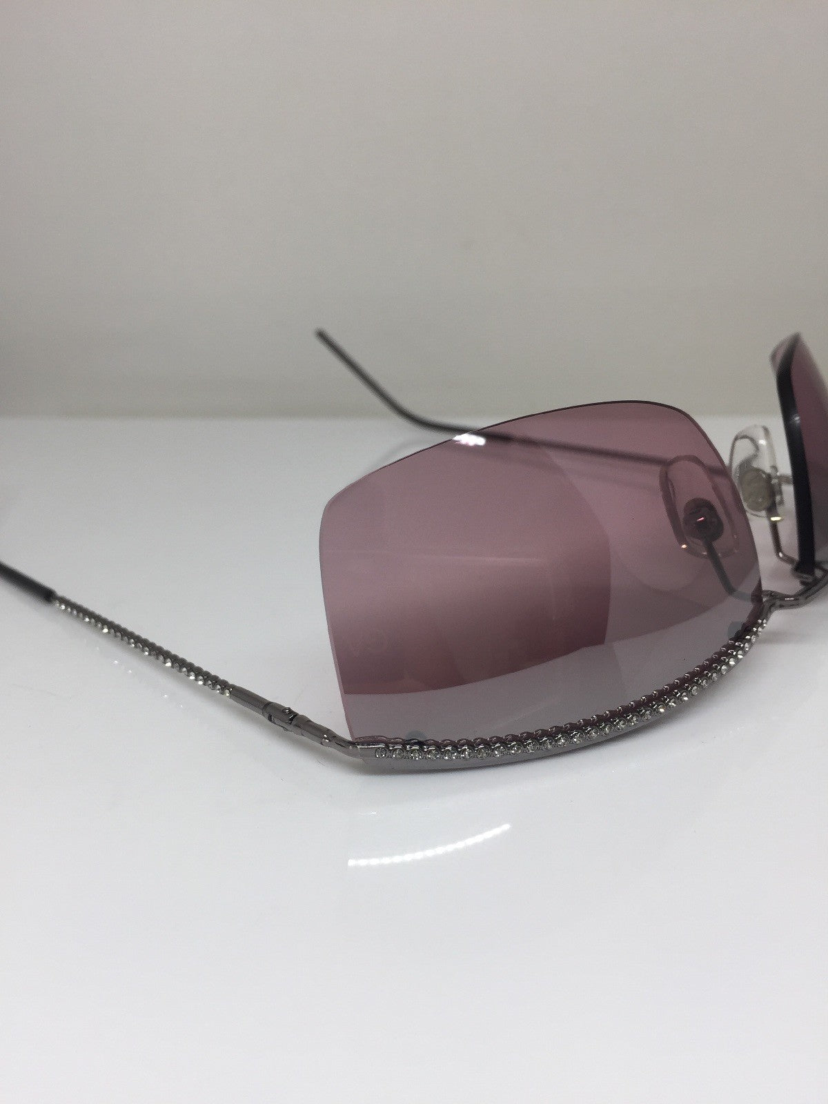 Vintage Giorgio Armani GA 1537-B Gunmetal Sunglasses - Super Vision Optical