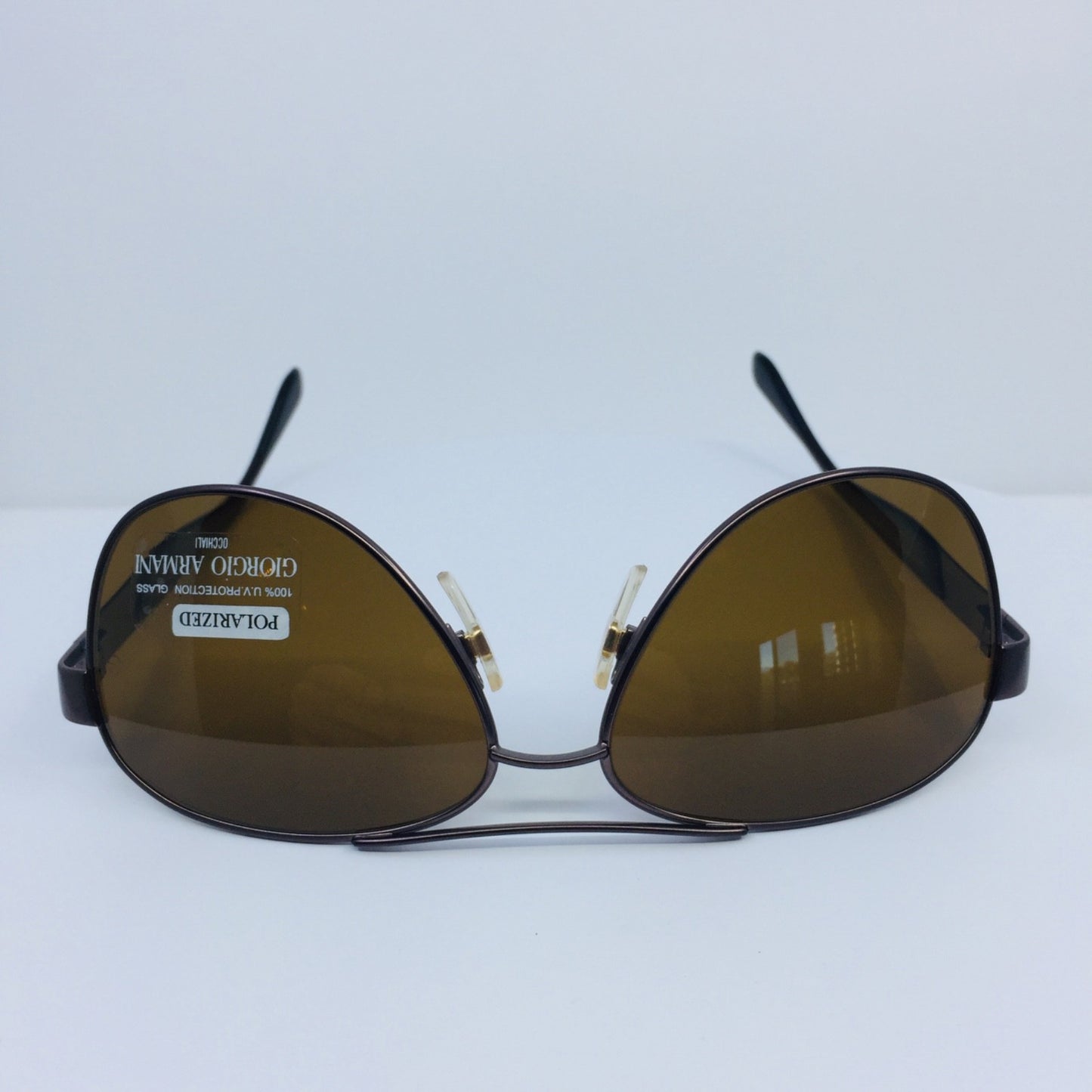 Vintage Giorgio Armani GA 674-P Brown Sunglasses - Super Vision Optical