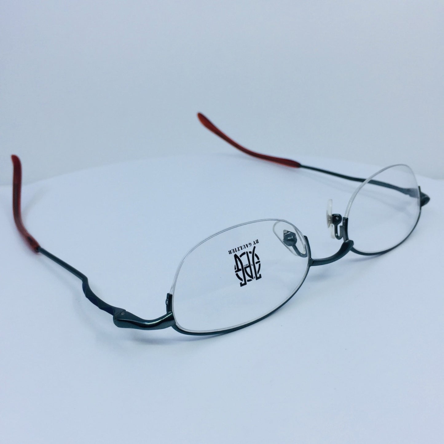 Vintage Jean Paul Gaultier JPG 57-0031 Blue Sunglasses - Super Vision Optical