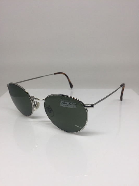 Vintage Calvin Klein CK 120-S Silver Sunglasses - Super Vision Optical