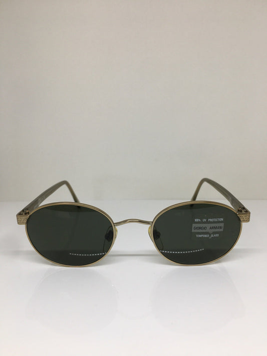 Vintage Giorgio Armani GA 633 Gold Sunglasses - Super Vision Optical