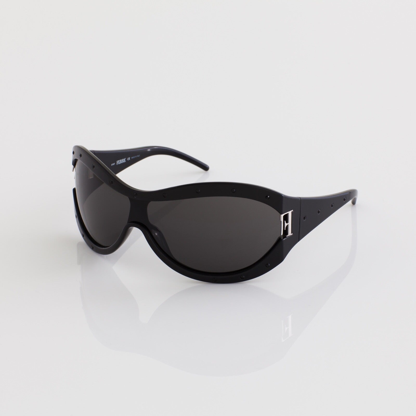 Vintage Gianfranco Ferre GFF 80202 Black Sunglasses - Super Vision Optical