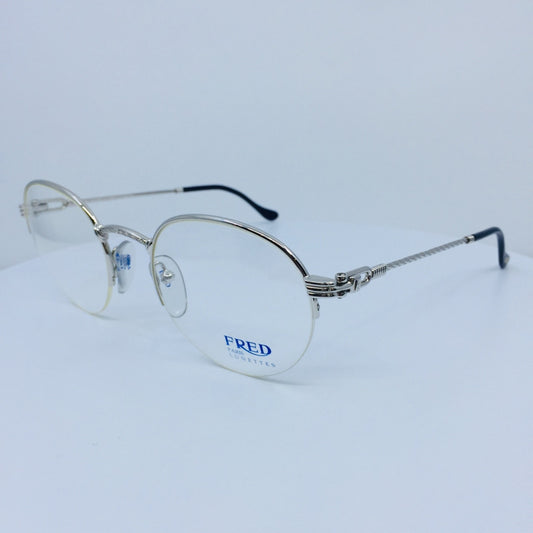 Vintage Fred Lunettes Grand Largue Gold Eyeglasses - Super Vision Optical