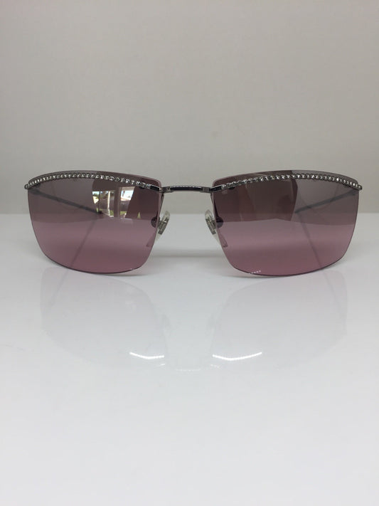 Vintage Giorgio Armani GA 1537-B Gunmetal Sunglasses - Super Vision Optical