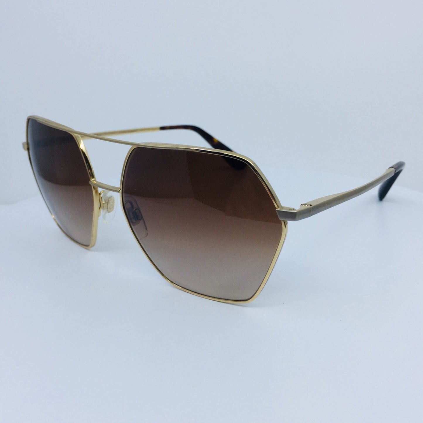 Vintage Dolce & Gabbana DG 2157 Gold Sunglasses - Super Vision Optical