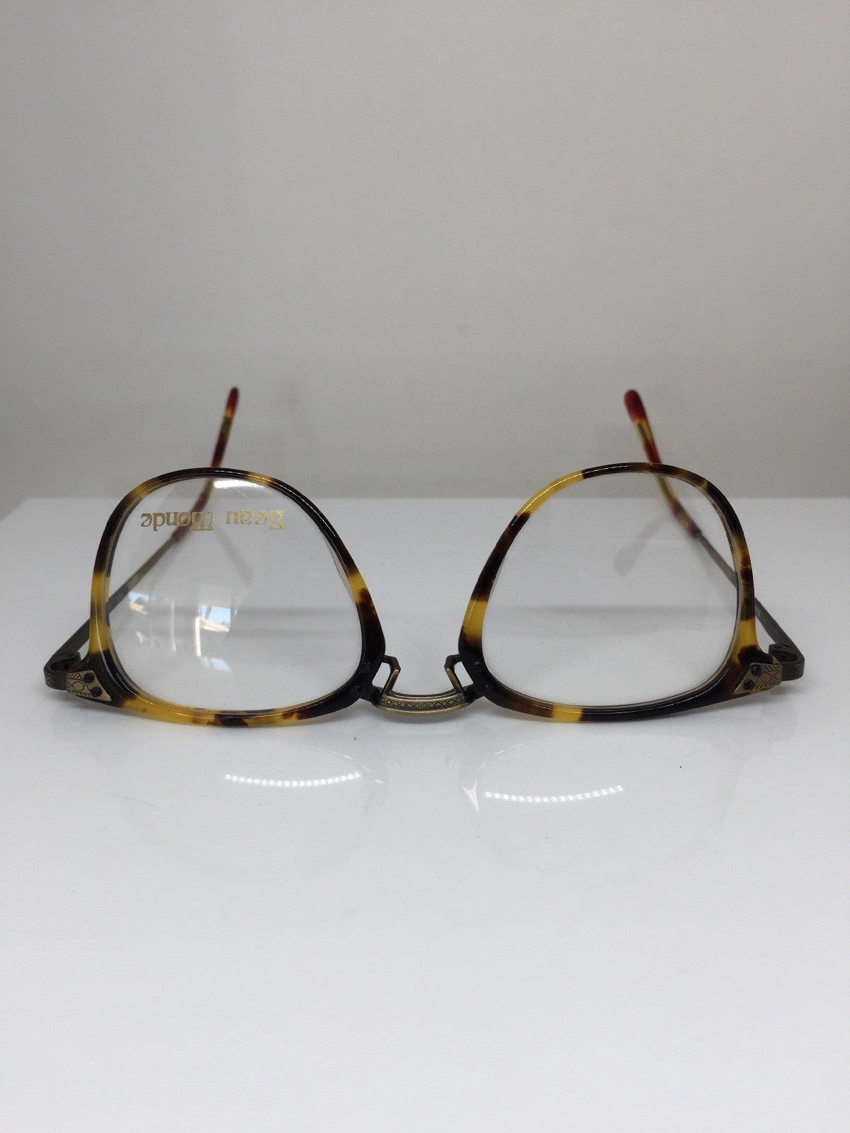 Vintage Beau Monde Collection Berry Tortoise Eyeglasses - Super Vision Optical
