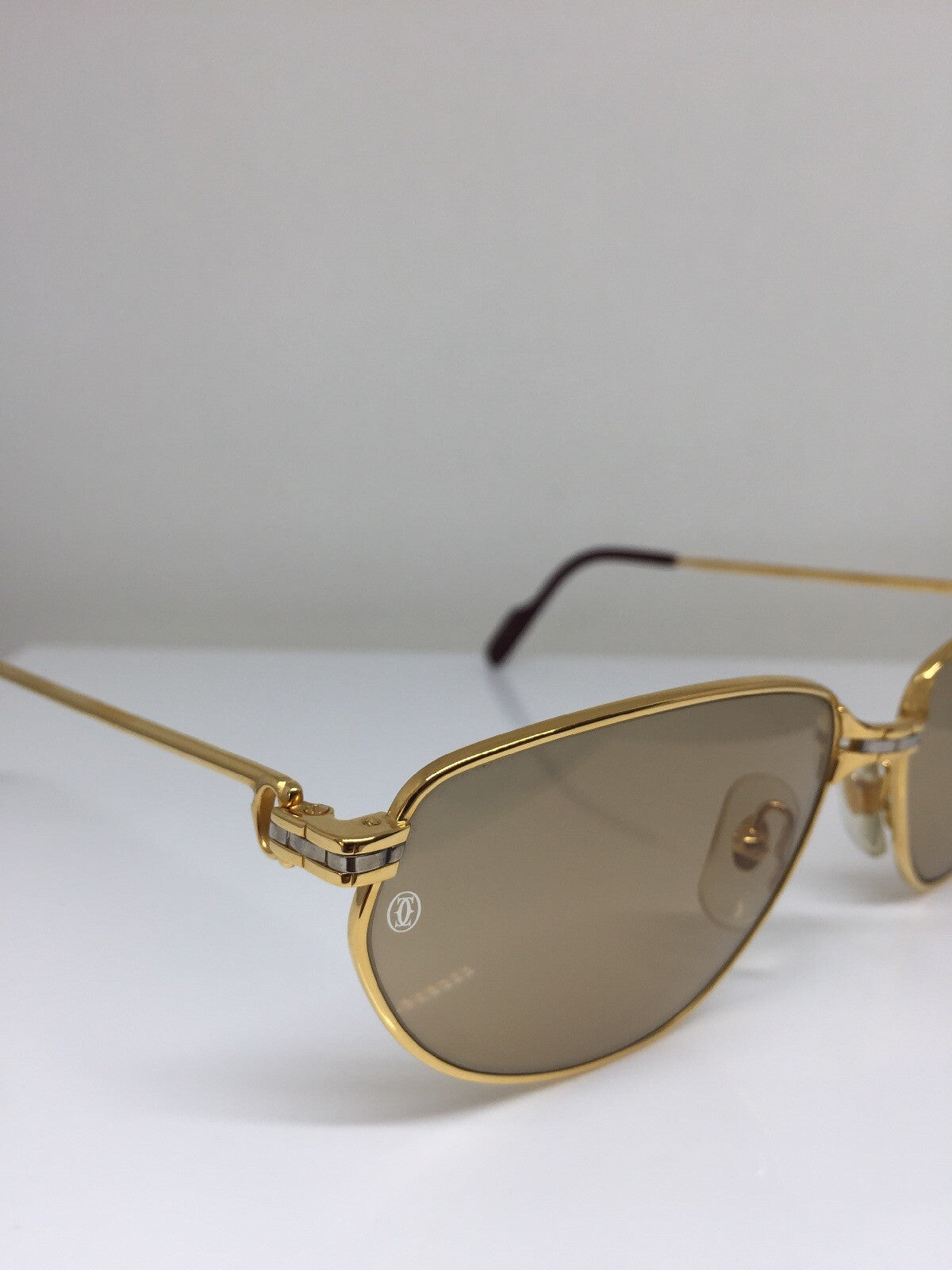 Vintage Cartier Panthere Windsor Gold Sunglasses - Super Vision Optical