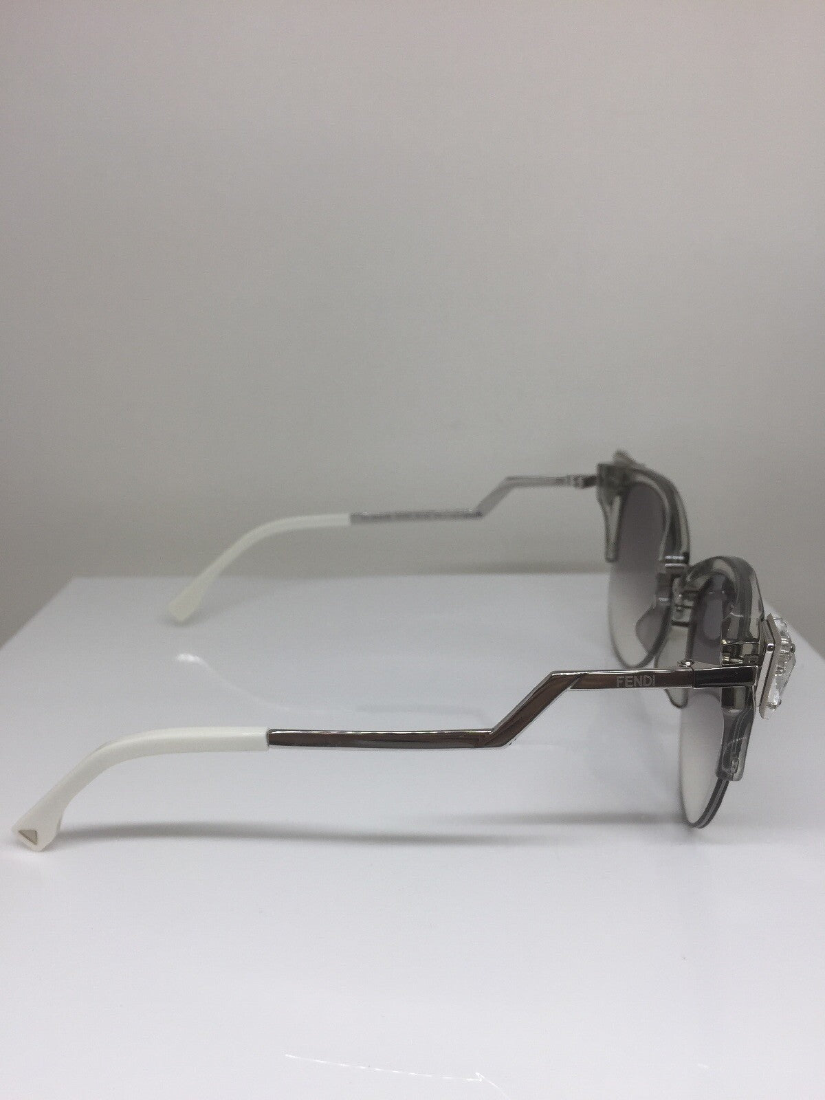 Vintage Fendi FF 0041/S Clear Sunglasses - Super Vision Optical