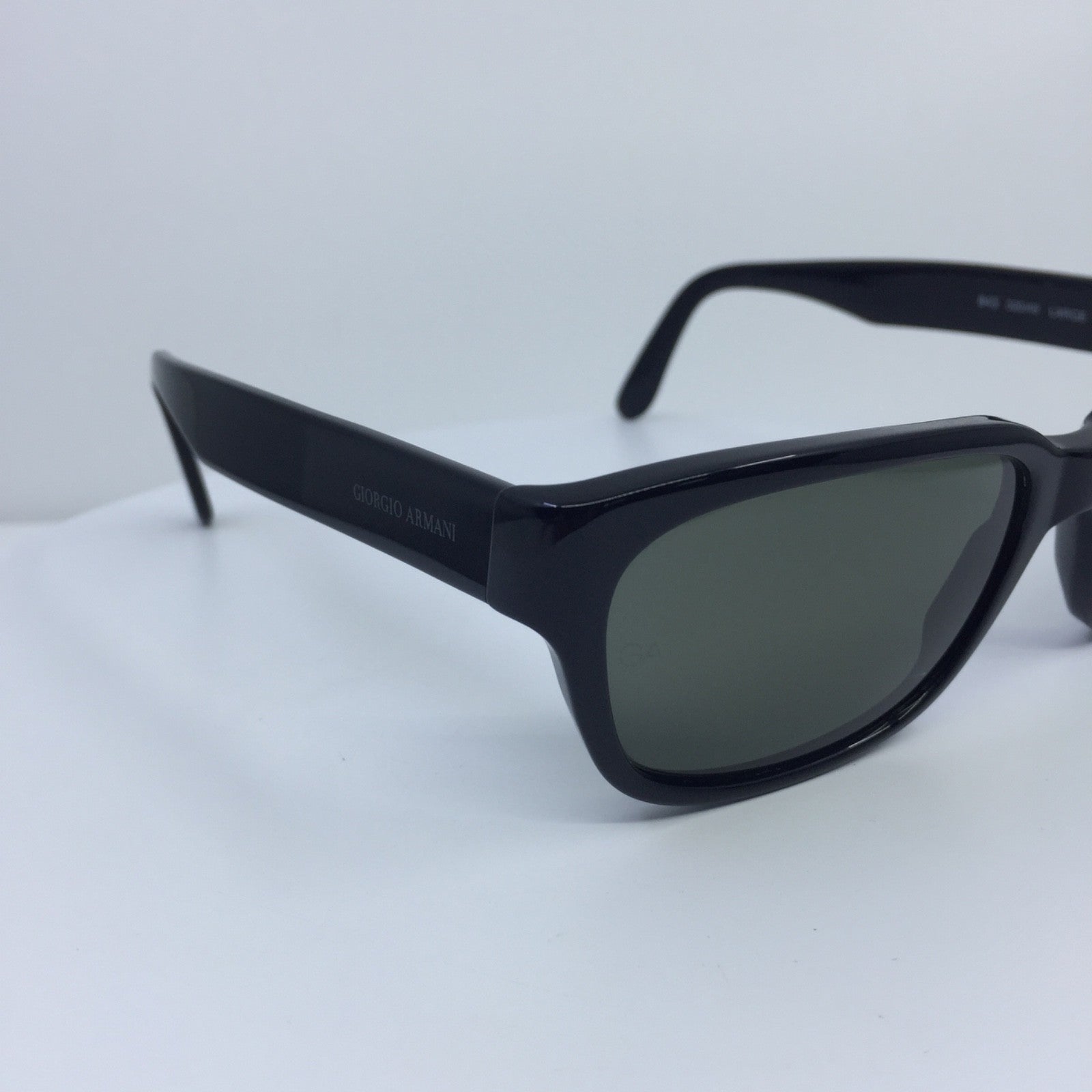 Vintage Giorgio Armani GA 843-S Black Sunglasses - Super Vision Optical