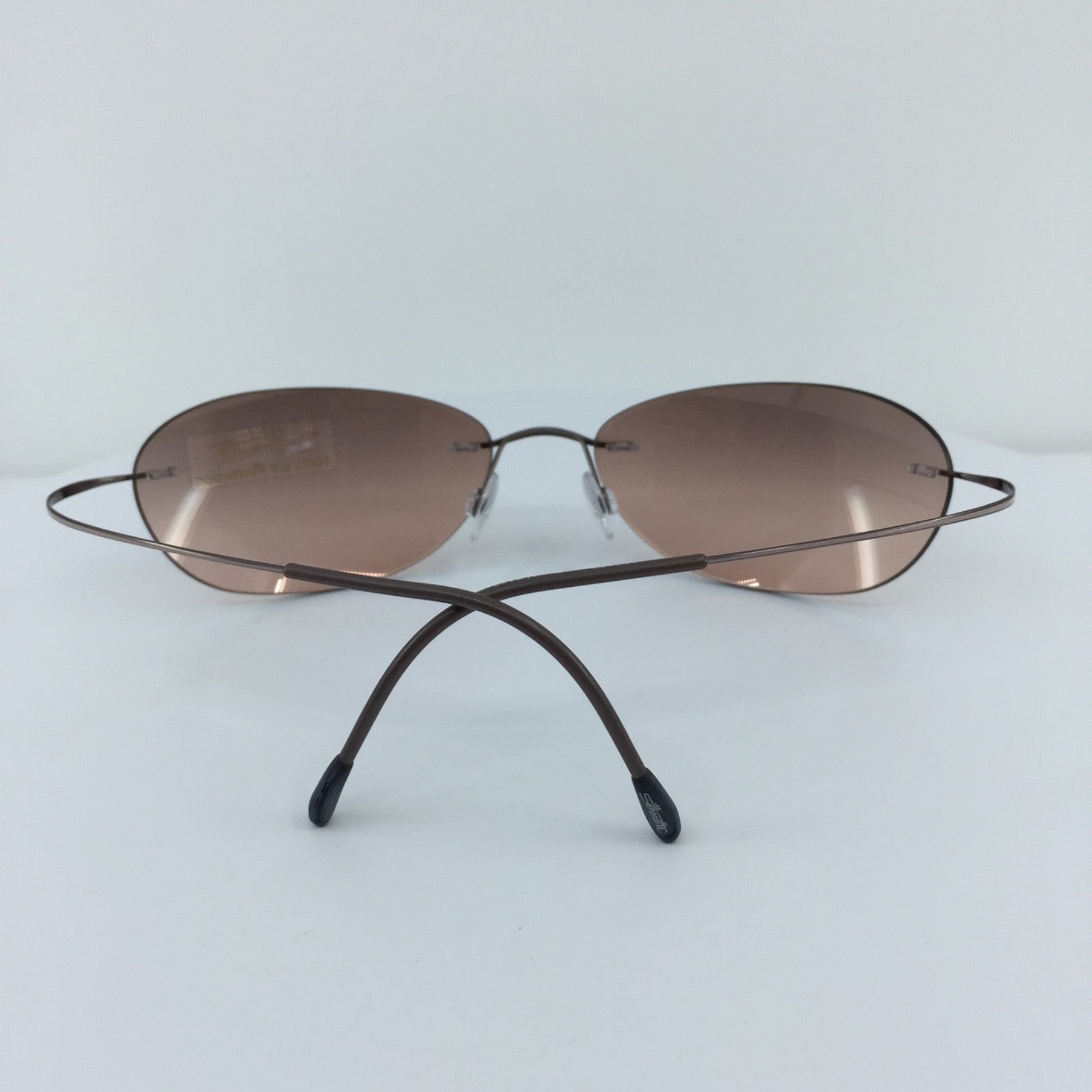 Vintage Silhouette TMA 8067 Brown Sunglasses - Super Vision Optical