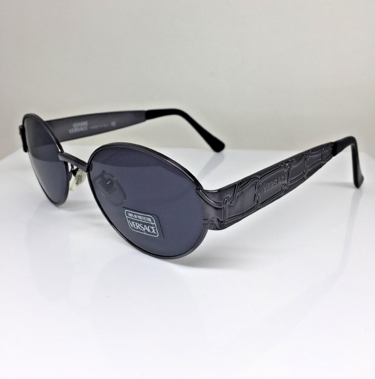 Vintage Versace X07 Gunmetal Sunglasses - Super Vision Optical