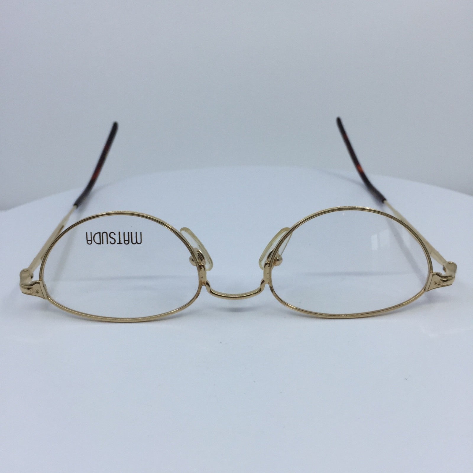Vintage Matsuda 2877 Gold Eyeglasses - Super Vision Optical