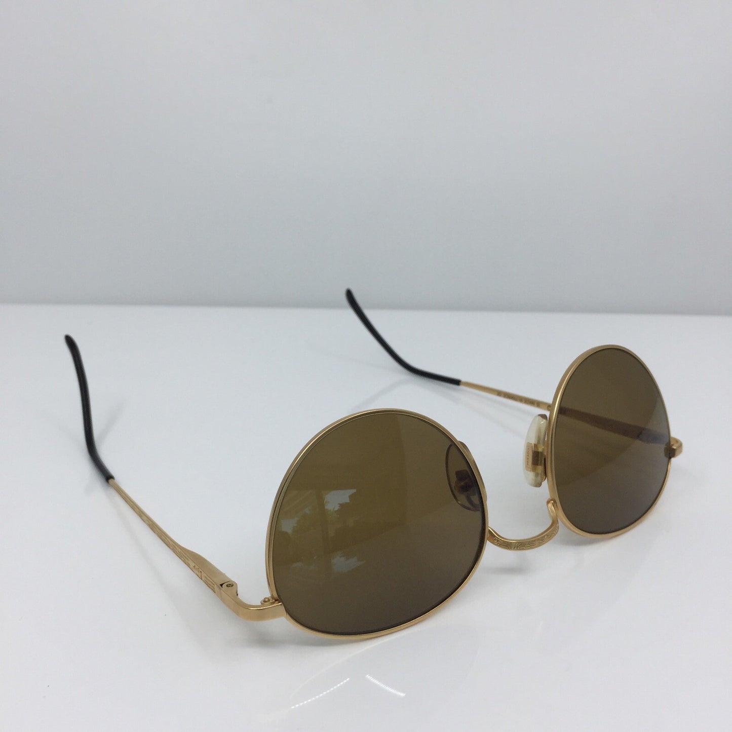 Vintage Kenzo Angora K. 1147 K. 43 Gold Sunglasses - Super Vision Optical