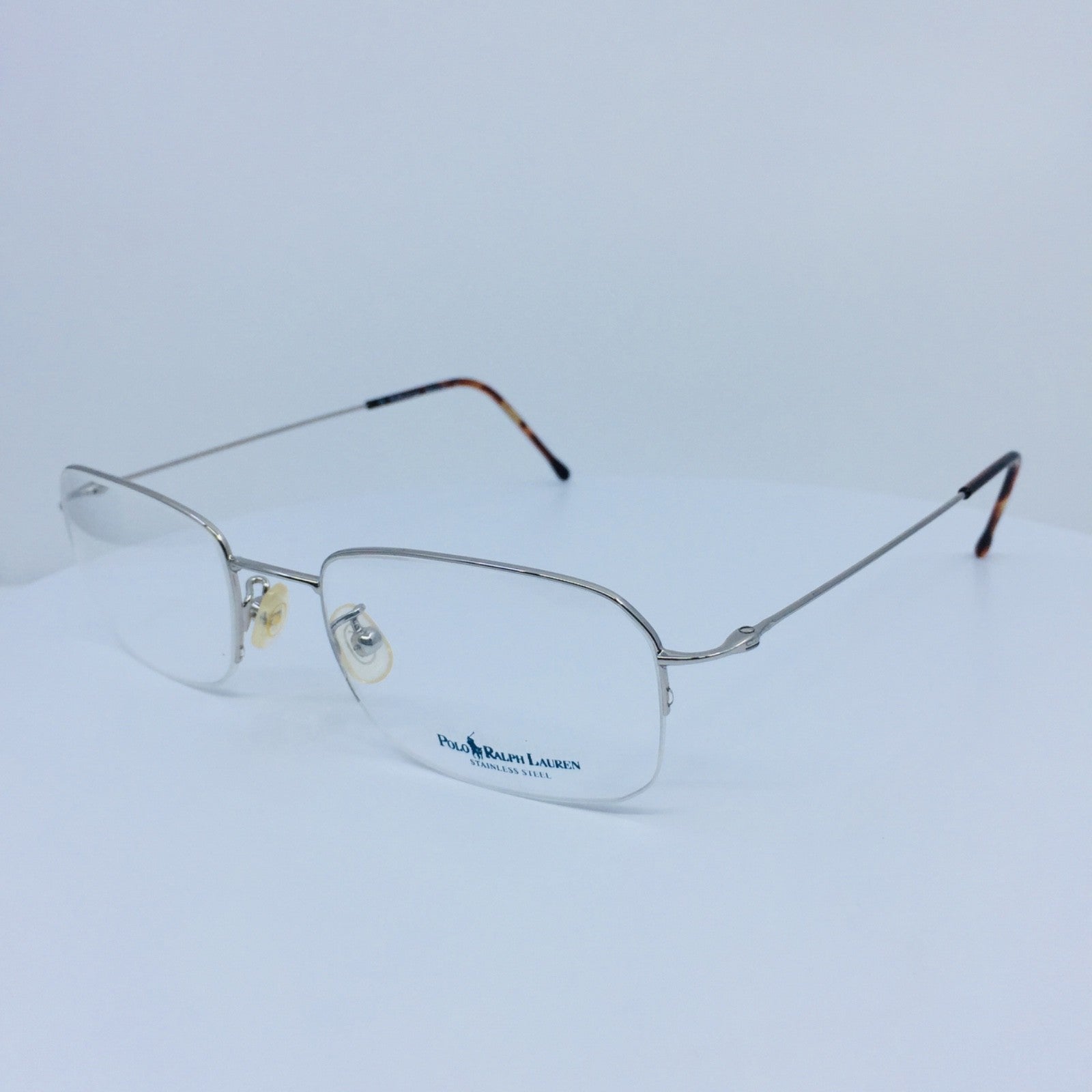 Vintage Polo Ralph Lauren POLO 397 Silver Eyeglasses - Super Vision Optical