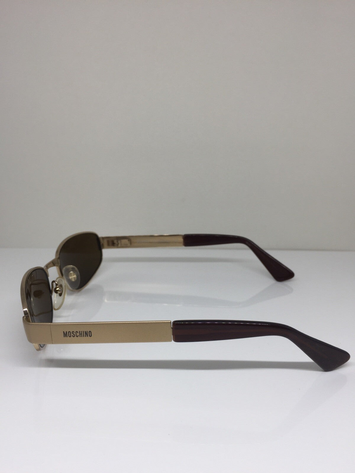 Vintage Persol Moschino M. 3063-S Gold Sunglasses - Super Vision Optical