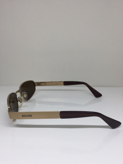 Vintage Persol Moschino M. 3063-S Gold Sunglasses - Super Vision Optical
