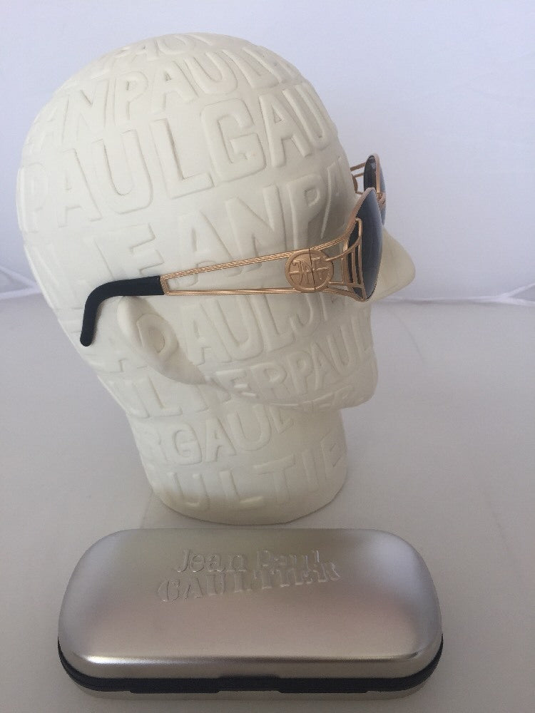 Vintage Jean Paul Gaultier JPG 58-6102 Gold Sunglasses - Super Vision Optical