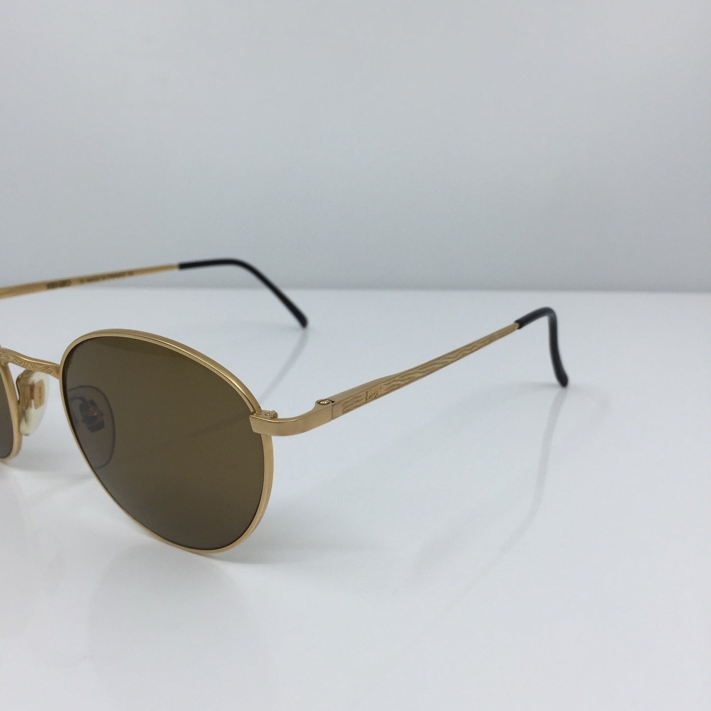 Vintage Kenzo Angora K. 1147 K. 43 Gold Sunglasses - Super Vision Optical
