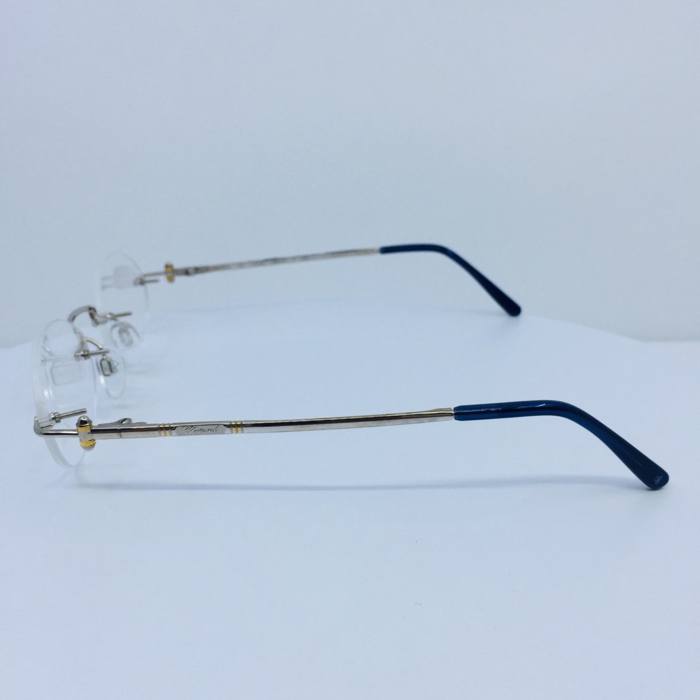 Vintage Chopard CHOPARD M. C 046 Silver Eyeglasses - Super Vision Optical