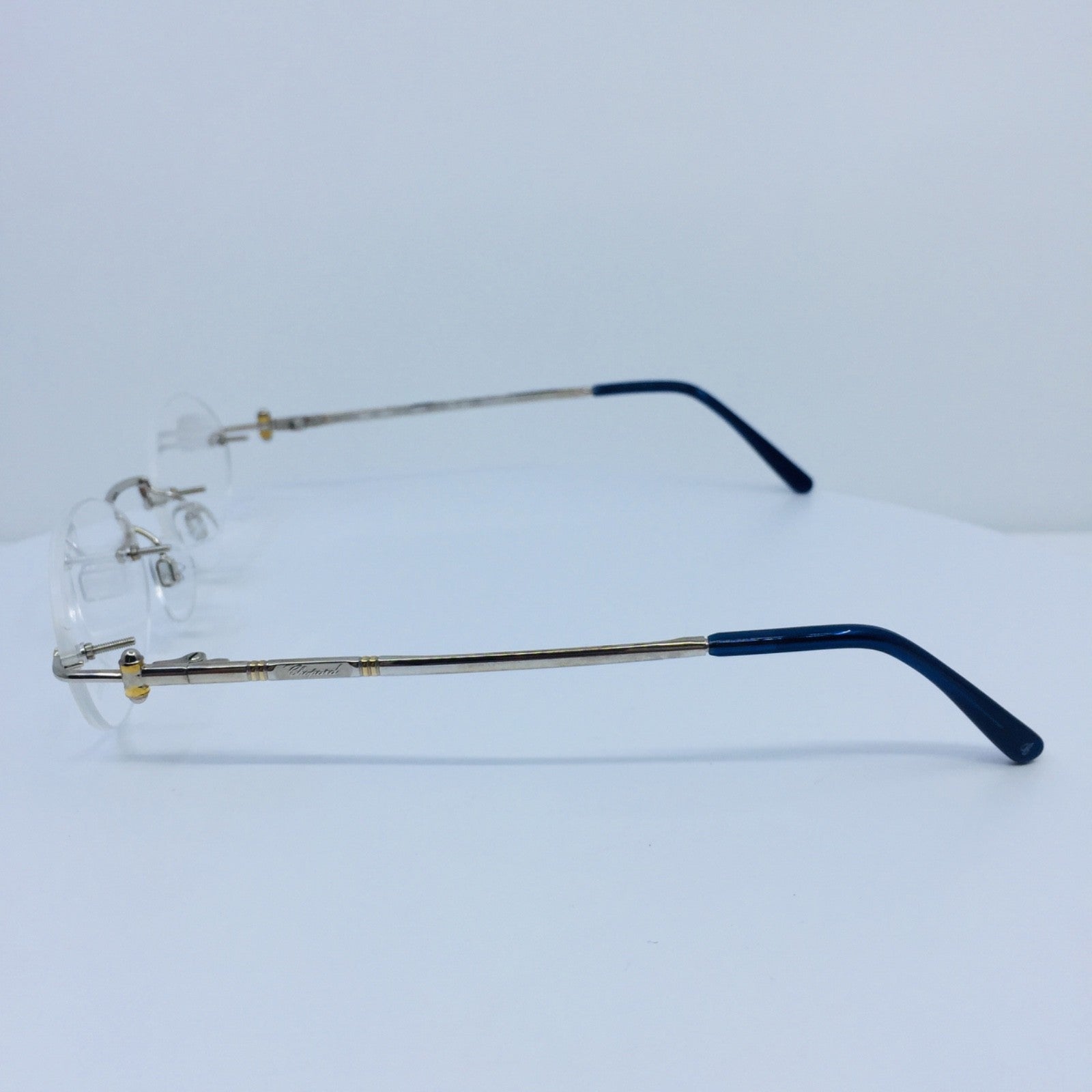 Vintage Chopard CHOPARD M. C 046 Silver Eyeglasses - Super Vision Optical