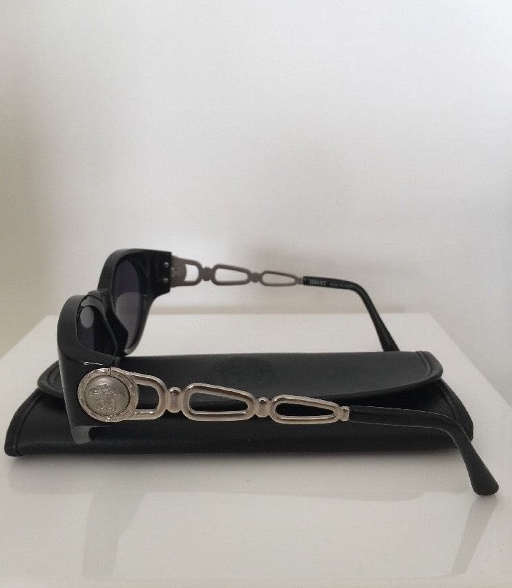 Vintage Versace VERSACE 490 Silver Sunglasses - Super Vision Optical