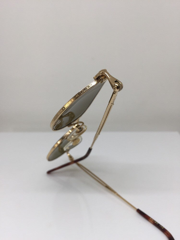 Vintage Matsuda 2877 Gold Sunglasses - Super Vision Optical