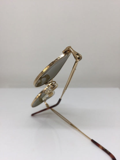 Vintage Matsuda 2877 Gold Sunglasses - Super Vision Optical