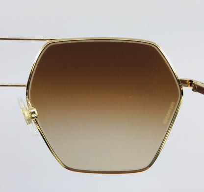 Vintage Dolce & Gabbana DG 2157 Gold Sunglasses - Super Vision Optical