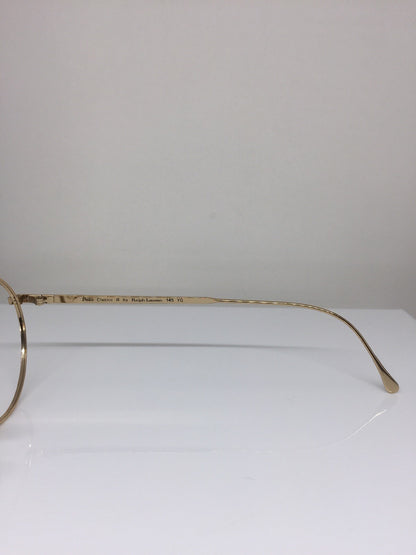 Vintage Ralph Lauren Polo Classic IX By Ralph Lauren Gold Sunglasses - Super Vision Optical
