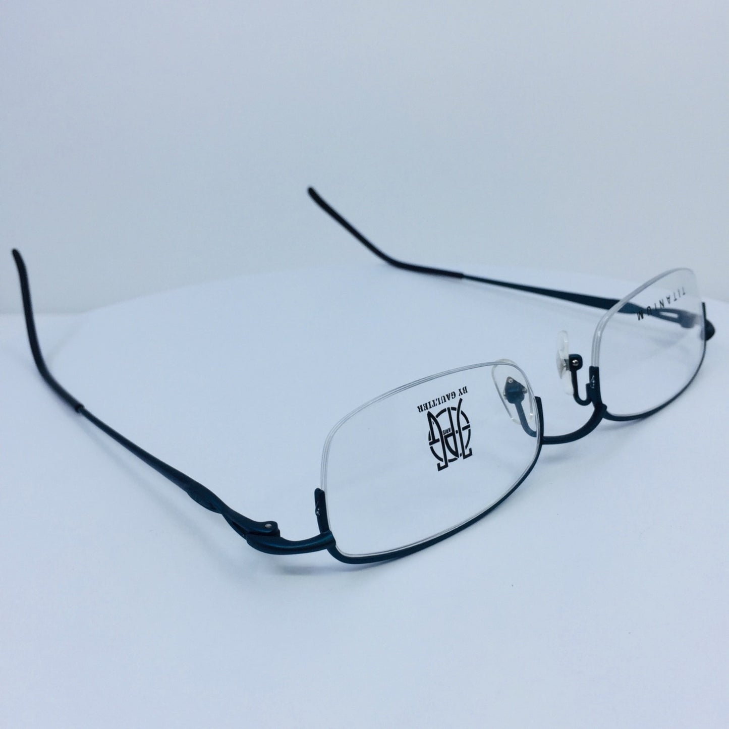 Vintage Jean Paul Gaultier JPG 57-0030 Gold Eyeglasses - Super Vision Optical