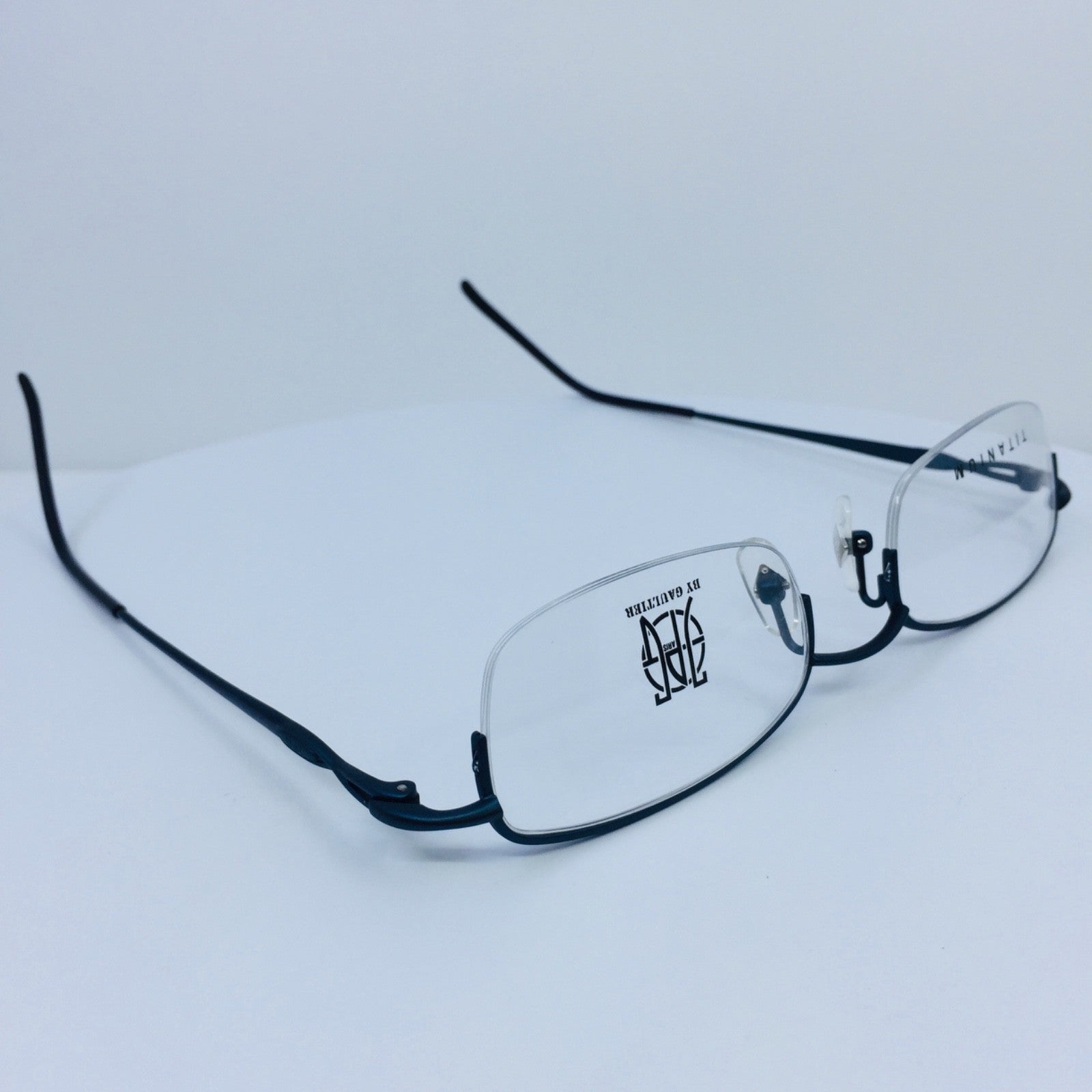 Vintage Jean Paul Gaultier JPG 57-0030 Gold Eyeglasses - Super Vision Optical