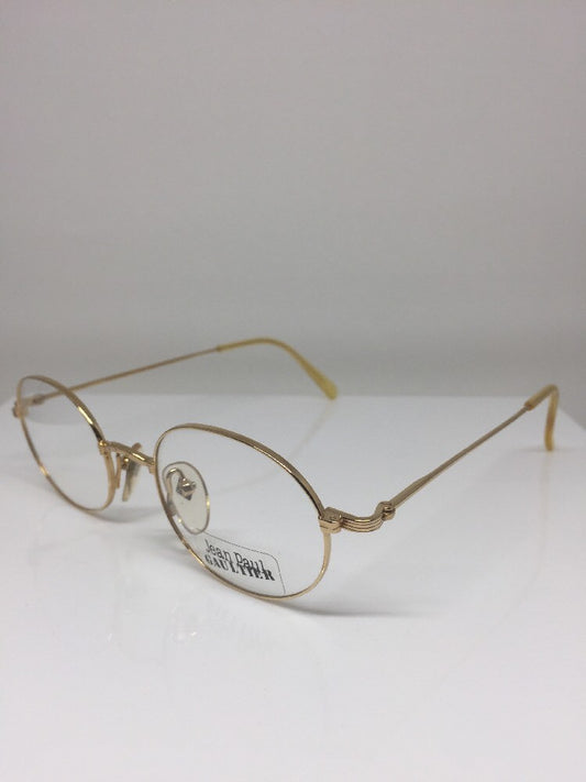 Vintage Jean Paul Gaultier JPG 55-1175 Gold Sunglasses - Super Vision Optical