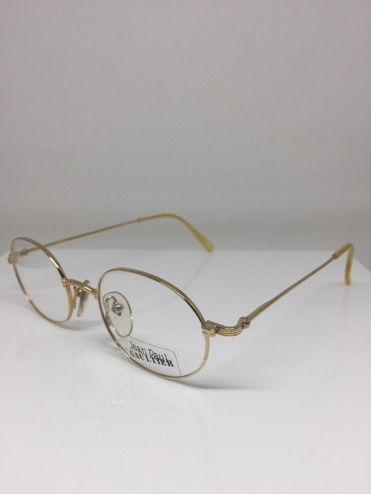 Vintage Jean Paul Gaultier JPG 55-1175 Gold Sunglasses - Super Vision Optical