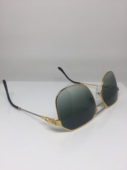Vintage FRED Lunettes Paris Cap Horn Gold Sunglasses - Super Vision Optical
