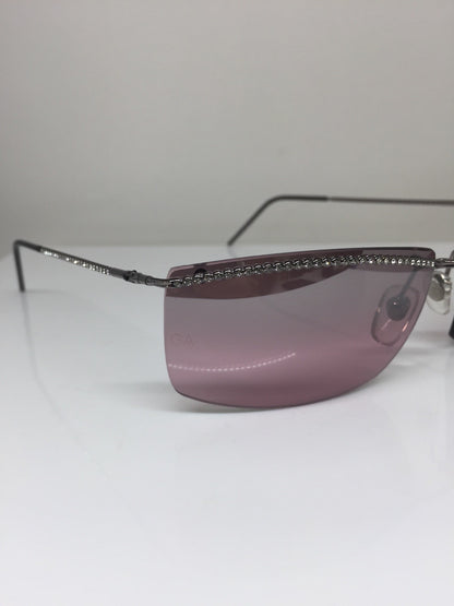 Vintage Giorgio Armani GA 1537-B Gunmetal Sunglasses - Super Vision Optical