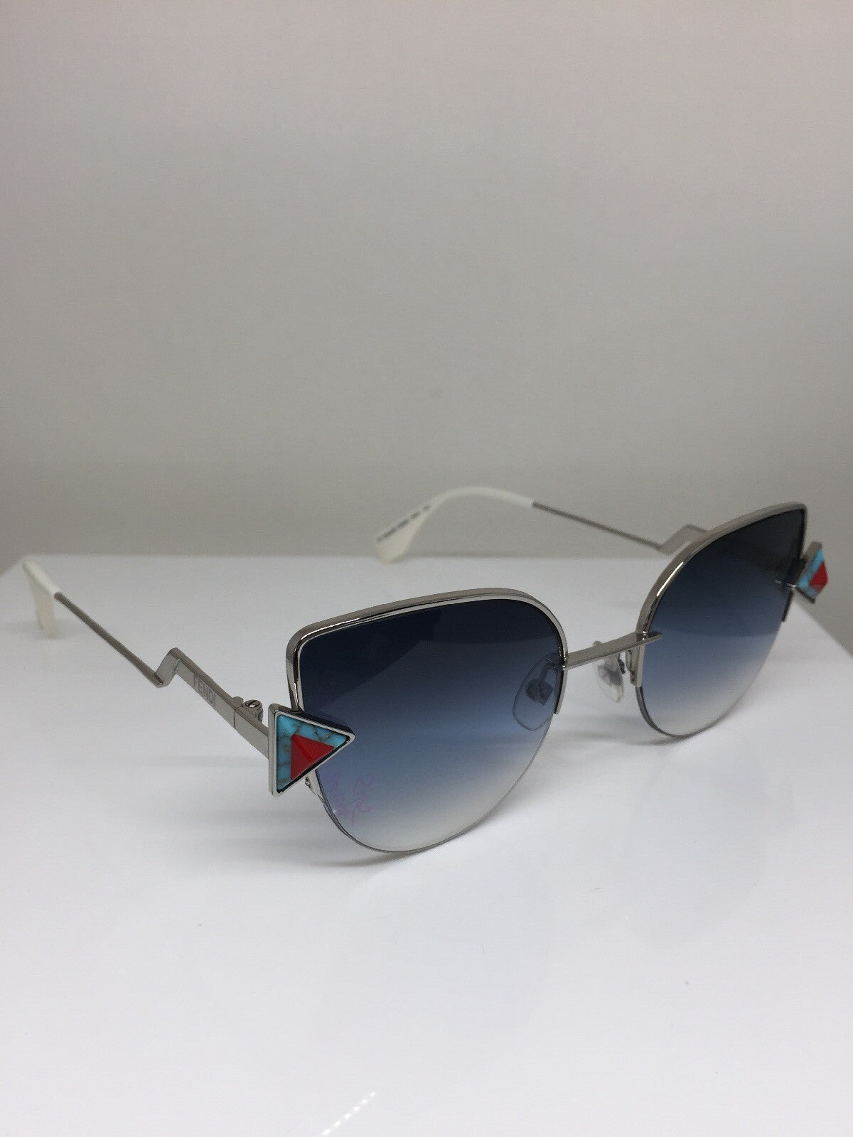 Vintage Fendi FF 0242/S Silver Sunglasses - Super Vision Optical