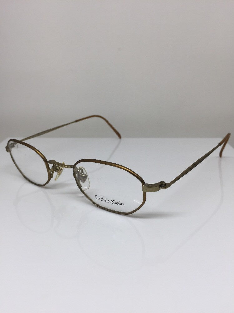 Vintage Calvin Klein CK 339 Gold Sunglasses - Super Vision Optical