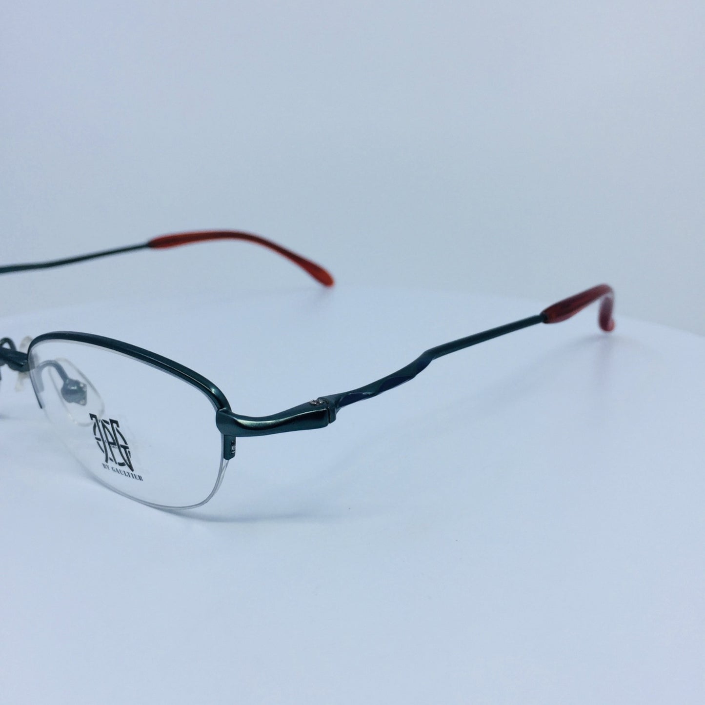 Vintage Jean Paul Gaultier JPG 57-0031 Blue Sunglasses - Super Vision Optical