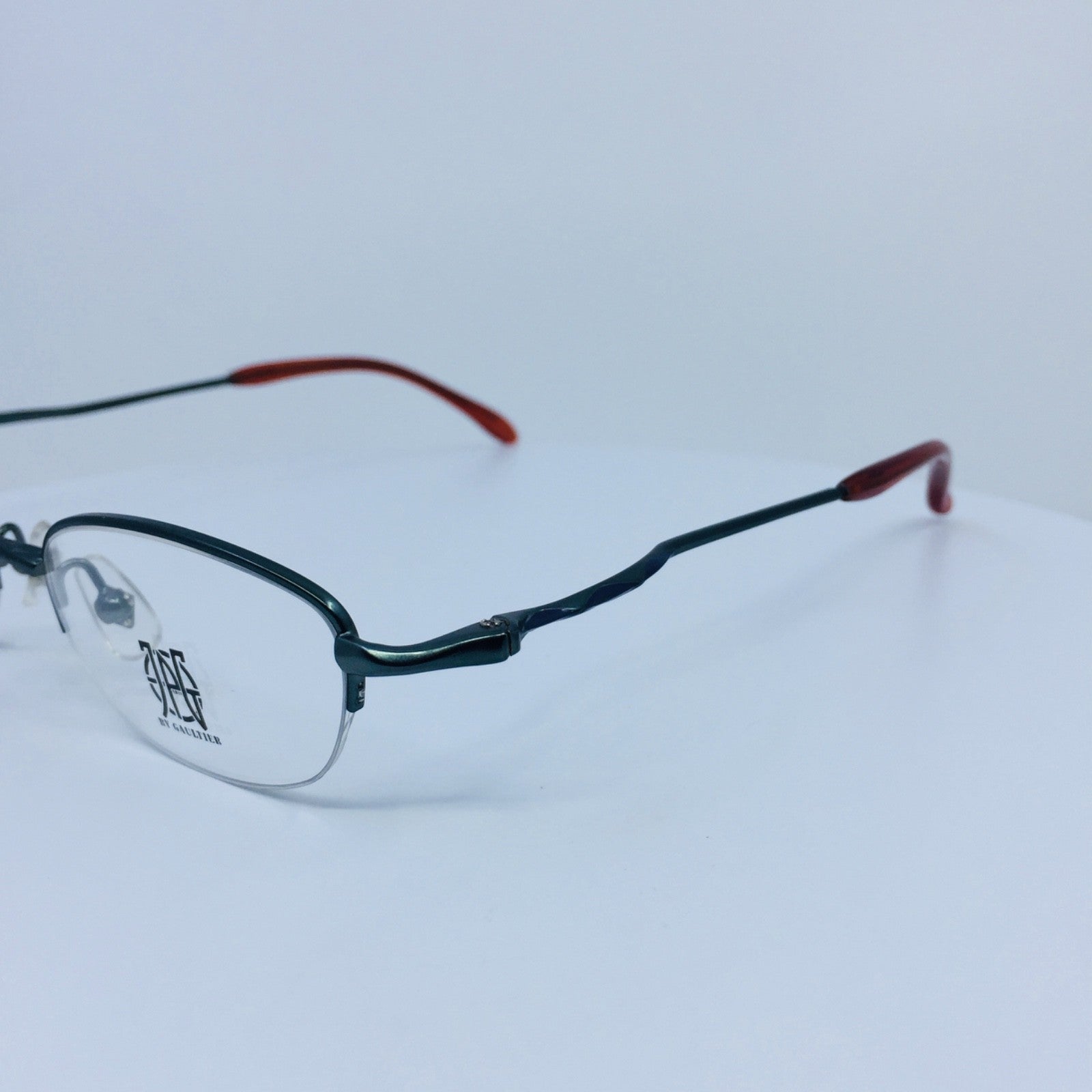 Vintage Jean Paul Gaultier JPG 57-0031 Blue Sunglasses - Super Vision Optical
